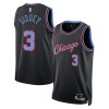 NBA Chicago Bulls Trikot Josh Giddey Nike 2025-26 City Edition Schwarz Swingman - Herren